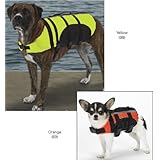 Guardian Gear Aquatic Dog Preserver, Large, 20-Inch, Yellow