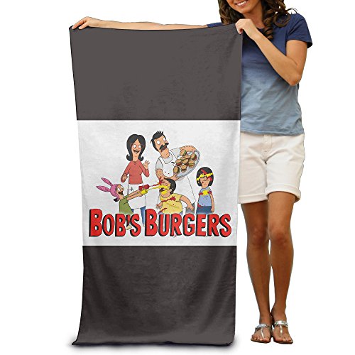 Bob's Burgers Beach Towel 30x50inche,Adult