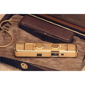 Click here to buy Minox LX Gold Limited Edition 8x11 mm Film Spy Camera (24k Gold Plated) by Minox USA.