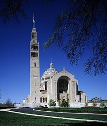 Basilica of the National Shrine of the Immaculate Conception Photograph - Beautiful 16"x20" Photographic Print by Carol M. Highsmith