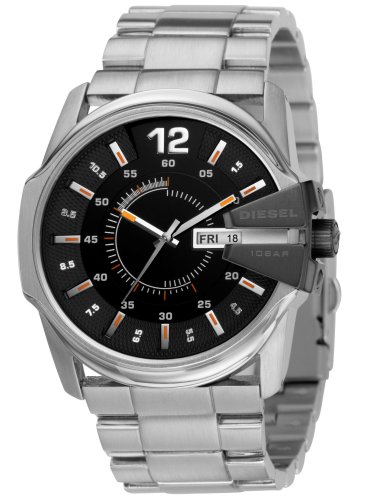 Diesel Men's DZ1208 Not So Basic Basic Silver Watch