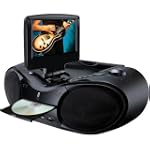 GPX BT780B 7 Inch LCD Portable TV/DVD/AM/FM Boombox