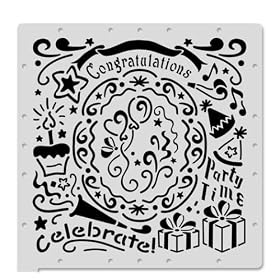 Fiskars ScrapBoss Stencil, Letters