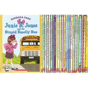 Click here to see all customer reviews now JUNIE B. JONES 25-BOOK SET (Junie B. Jones . . . and the Stupid Smelly Bus, and a Little Monkey Business, and Her Big Fat Mouth, and Some Sneaky Peeky Spying , and the Yucky Blucky Fruitcake, and That Meanie Jim's Birthday, Loves Handsome Warren, Has a Monster Under Her Bed, Is Not a Crook, Is a Par