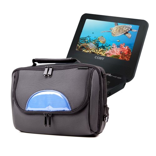 Handy Bag And Headrest Mount For Coby TF3DVD7019, TFDVD7389A, TFDVD7752 & TFDVD9109 DVD Players