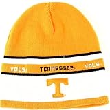 Tennessee Volunteers Wide White Stripe Knit Beanie