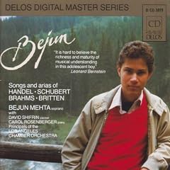 Bejun Mehta ~ Handel, Brahms, Schubert and others