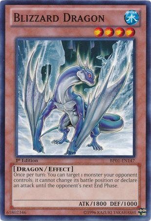 Yu-Gi-Oh! - Blizzard Dragon (BP01-EN147) - Battle Pack: Epic Dawn - 1st Edition - Common On Sale
