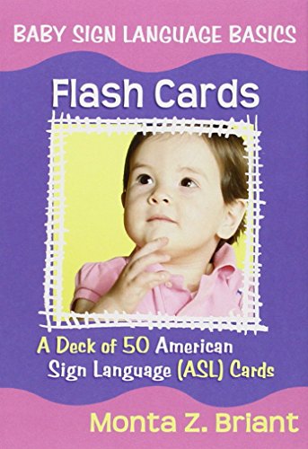 baby sign language flash cards a 50 card deck