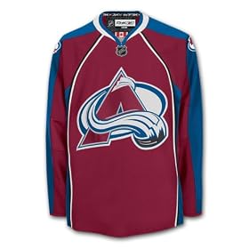 Buy Colorado Avalanche Reebok EDGE Authentic Dark NHL Hockey Jersey