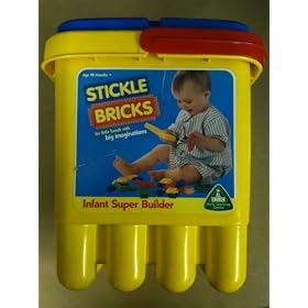 STICKLE BRICKS - INFANT SUPER BUILDER BUCKET