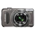 Fujifilm FinePix T200 Digital Camera - Gunmetalic (14MP, 10x Optical Zoom) 2.7 inch LCD Screen