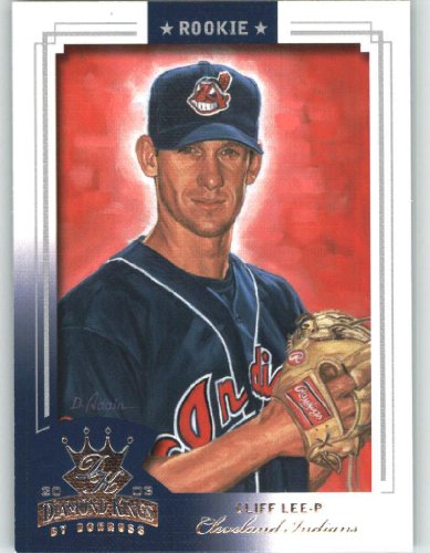 2003 Donruss Diamond Kings #152 Cliff Lee ROO - Cleveland Indians (Rookie / Prospect) (Baseball Cards)