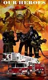 Fireman Hero Beach Towel