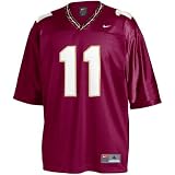 Nike Florida State Seminoles (FSU) #11 Garnet Preschool Replica Football Jersey