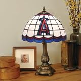 19 MLB Los Angeles Angels of Anaheim Baseball Logo Tiffany Style Table Lamp
