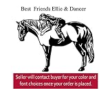 Horse pony vinyl wall quote saying kids room decor 27 X 24 inches