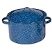 Stansport Enamel 11-Quart Straight Pot, Royal Blue