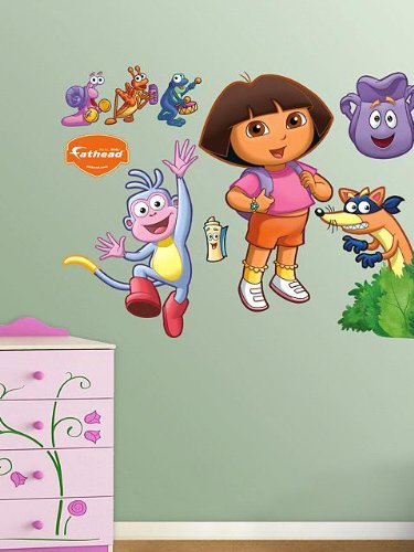 Wallpaper Fathead Fathead Entertainment Dora Backpack and Boots 1800004