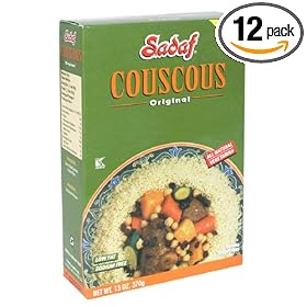 Casbah Toasted Couscous, Mushroom, 6.3-Ounce Boxes (Pack of 12)