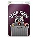 Raccoon Trash Panda in Garbage Home Business Office Sign - Window Sticker - 6