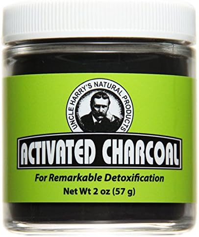 Activated Charcoal Powder (2 oz glass jar)