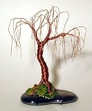 Original Sculpture from Artist Sal Villano Wire Tree Sculpture 5 Inches x 4 Inches Oak Bonsai... 51eh1g9DaIL. SL160 Original Sculpture from Artist Sal Villano Wire Tree Sculpture 5 Inches x 4 Inches Oak Bonsai...