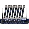 VocoPro UHF8800 8 Channel UHF Wireless Microphone System