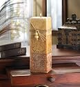 Rustic Wood Squared Pillar