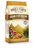 Whole Earth Farms Grain Free Chicken and Turkey Recipe Dry Dog Food, 25-Pound