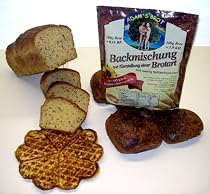 Adams Adam´s Brot Backmischung zur Herstellung einer Brotart mit wenig Kohlenhydraten - Low-carb - Lowcarb