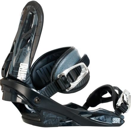 Nitro Staxx Snowboard Binding - Men's Black, L