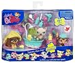 Littlest Pet Shop Themed Playpack - SQUEAKY CLEAN PETS with 3 EXCLUSIVE Pets