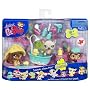 Littlest Pet Shop Themed Playpack - SQUEAKY CLEAN PETS with 3 EXCLUSIVE Pets