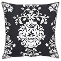 Home Garden Party Toss Pillow - Black (20x20")