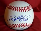 Lucas Harrell Autographed ROLB Baseball, Chicago White Sox, Proof Photo of Lucas Signing for Us.