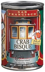 Gil's Gourmet San Francisco Crab Bisque, 15-Ounce Cans (Pack of 12)