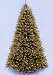 10 Downswept Douglas Fir Pre Lit PE Artificial Christmas Tree   Multi Lights