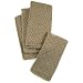 Ambiance Golden Bronze Two Tone Cloth Napkins, Set of 12