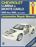 Chevrolet Lumina & Monte Carlo Automotive Repair Manual 1995 - 1998 models (Haynes Automotive Repair Manual Series)