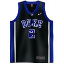 Nike Duke Blue Devils #2 Black Replica Basketball Jersey