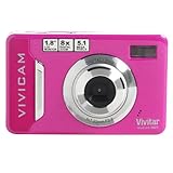 Vivitar ViviCam 5.1MP Digital Camera - Pink (V5022G)