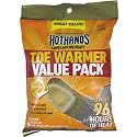 HeatMax Toasti Toes Foot Warmer Value Packs (72 Pairs)
