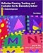 Books : Reflective Planning, Teaching, and Evaluation for the Elementary School: A Relational Approach (3rd Edition)