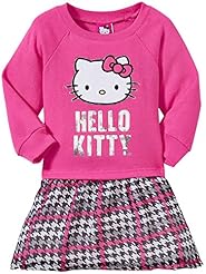 Toddler Long Sleeves Chiffon  Dress