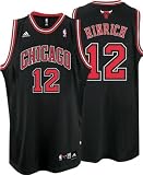 Kirk Hinrich Jersey: adidas Black Swingman #12 Chicago Bulls Jersey - Large
