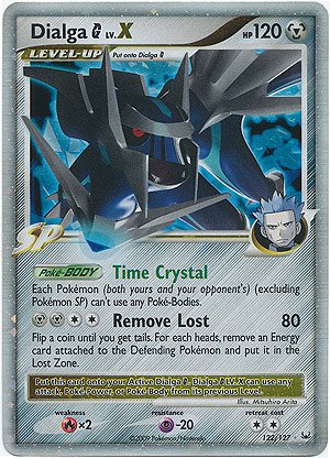 Pokemon Platinum Single Card Dialga G LV. X #122 Ultra Rare Lv. X [Toy]