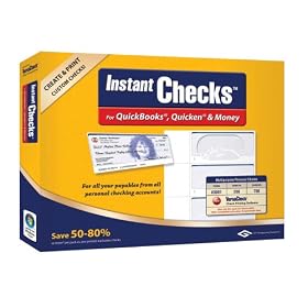 G7 Productivity Blue Prestige Instant Checks for QuickBooks, Quicken and Money Form #3001 Personal Wallet 250 Count