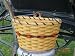 Amish Collectible Wall Hanger Mail Basket-medium. Measures 8