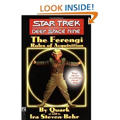 The Star Trek: Deep Space Nine: The Ferengi Rules of Acquisition